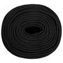 Voir la diapositive 3 : VIDAXL Corde de bateau Noir complet 8 mm 100 m Polypropylene