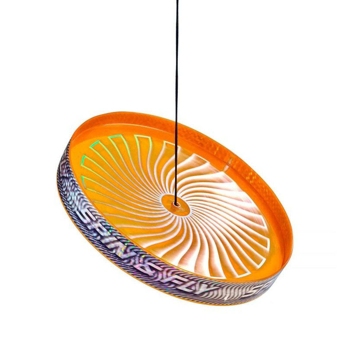 Eureka Toys EUREKA Acrobat Spin & Fly Juggling Frisbee - Orange