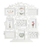 ATMOSPHERA Pêle-Mêle 9 Photos  Arbre  60cm Blanc