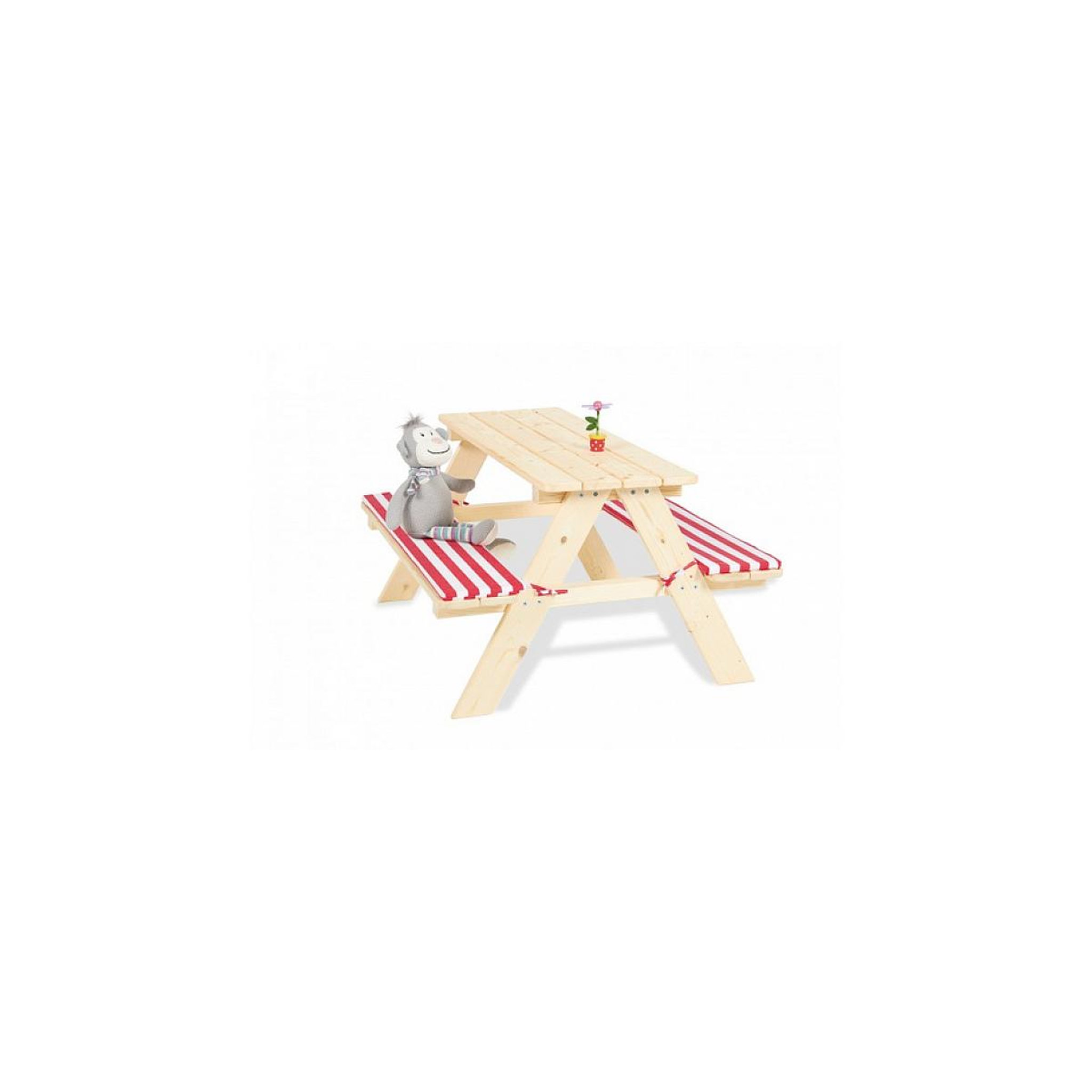 Voir la diapositive 3 : Pinolino Coussins pour table de pique nique Nicki 2 pièces