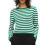 Voir la diapositive 1 : OBJECT Pull Beige/Vert Femme Object Cropped