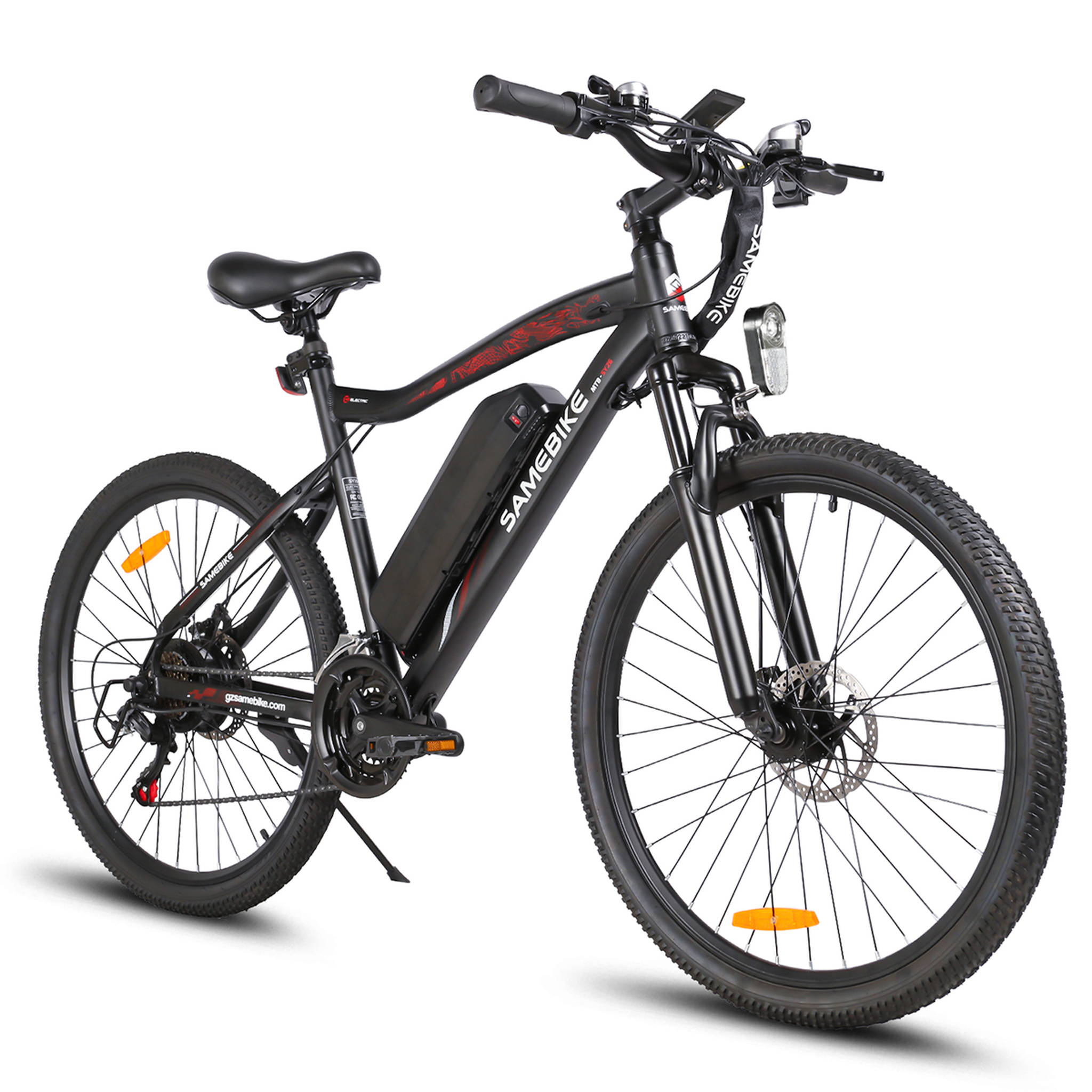 Voir la diapositive 2 : SAMEBIKE Vélo électrique de banlieue SAMEBIKE SY26-II, 500 W