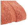 Voir la diapositive 2 : ACTUEL Maxi drap de bain uni en coton bio organique 540 gr/m2