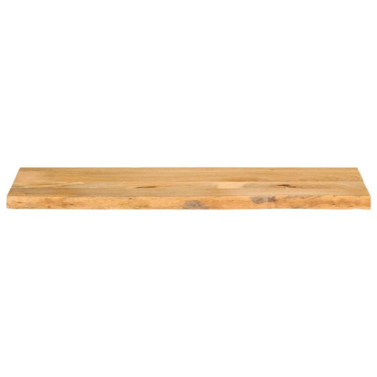 VIDAXL Dessus de table a bord vivant 120x30x2,5cm bois massif manguier