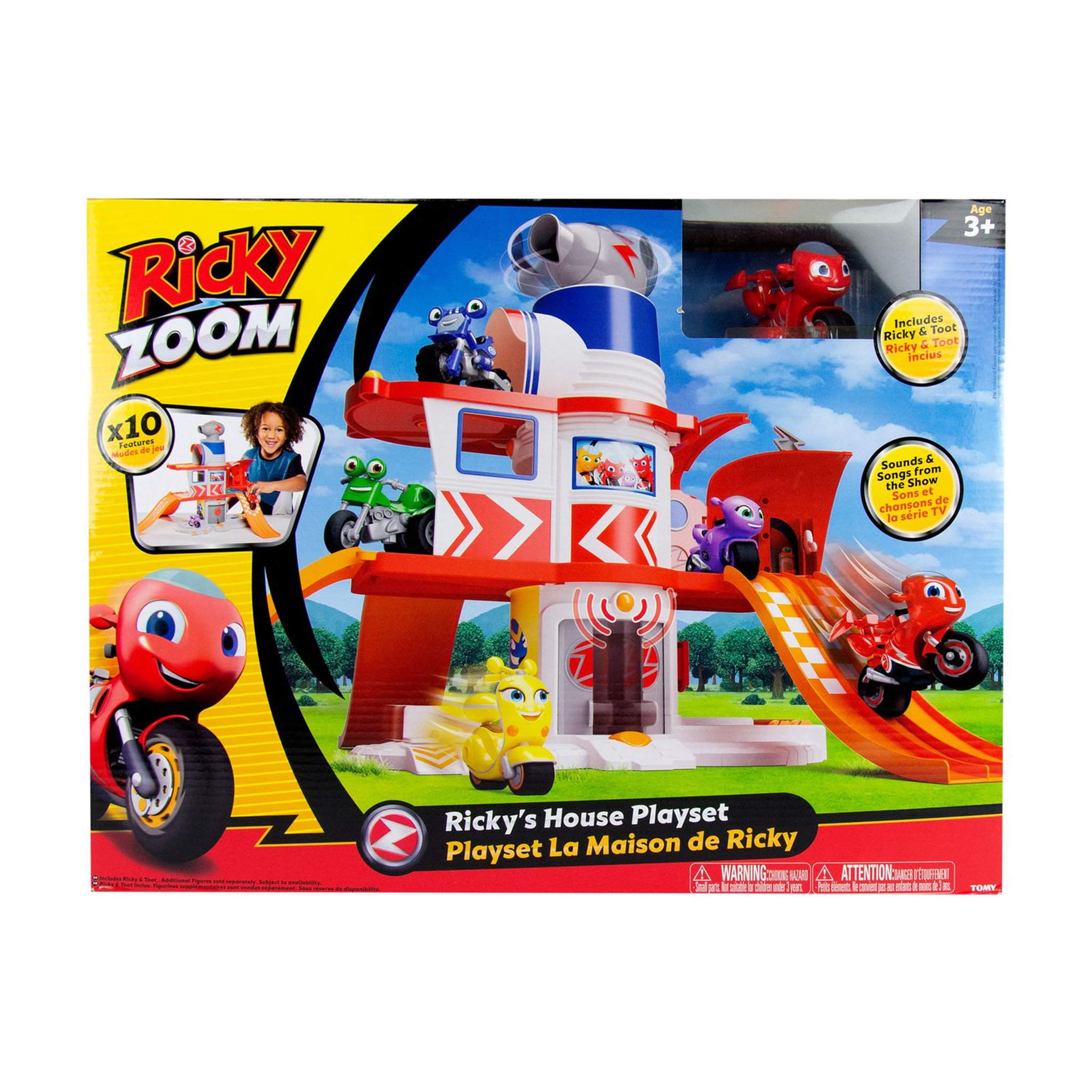 Voir la diapositive 3 : TOMY Coffret de jeu - La Maison de Ricky 