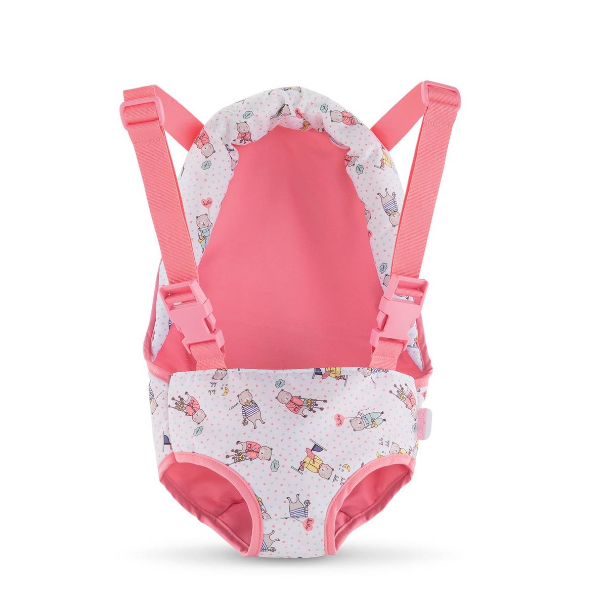 Corolle Porte bébé rose pour poupon de 36 cm et 42 cm