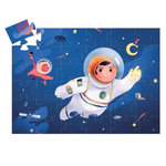 Djeco - Puzzle 36 Pcs - un astronaute dans la lune