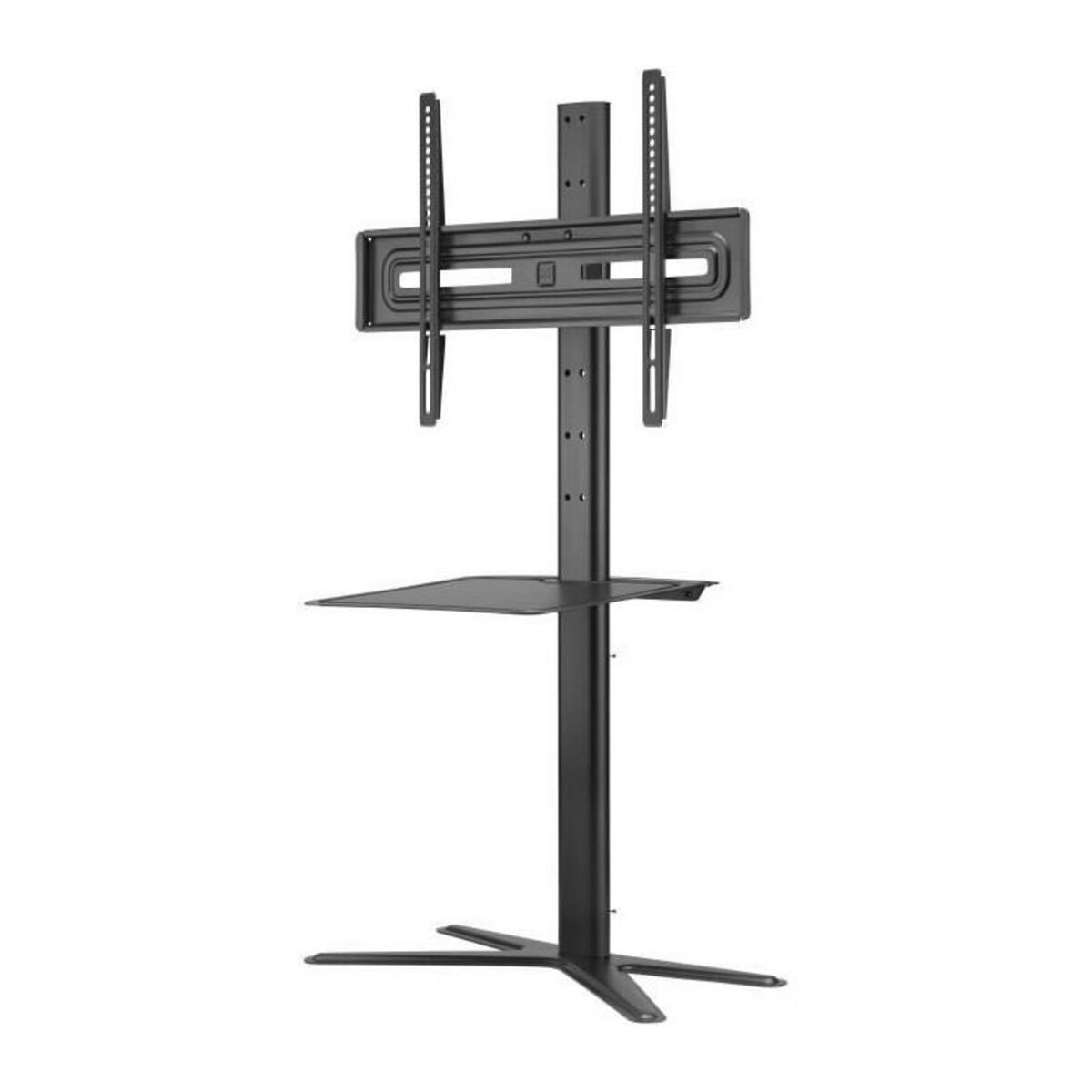 One For All ONE FOR ALL - Pied TV 32-70 avec etagere Gamme Solid - Inclinable 15? + Orientable 90? - Compatible pour ecrans 32-70/81-178cm