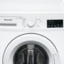 Voir la diapositive 2 : BRANDT Lave-linge hublot WF129L, 9 Kg, 1200 T/min