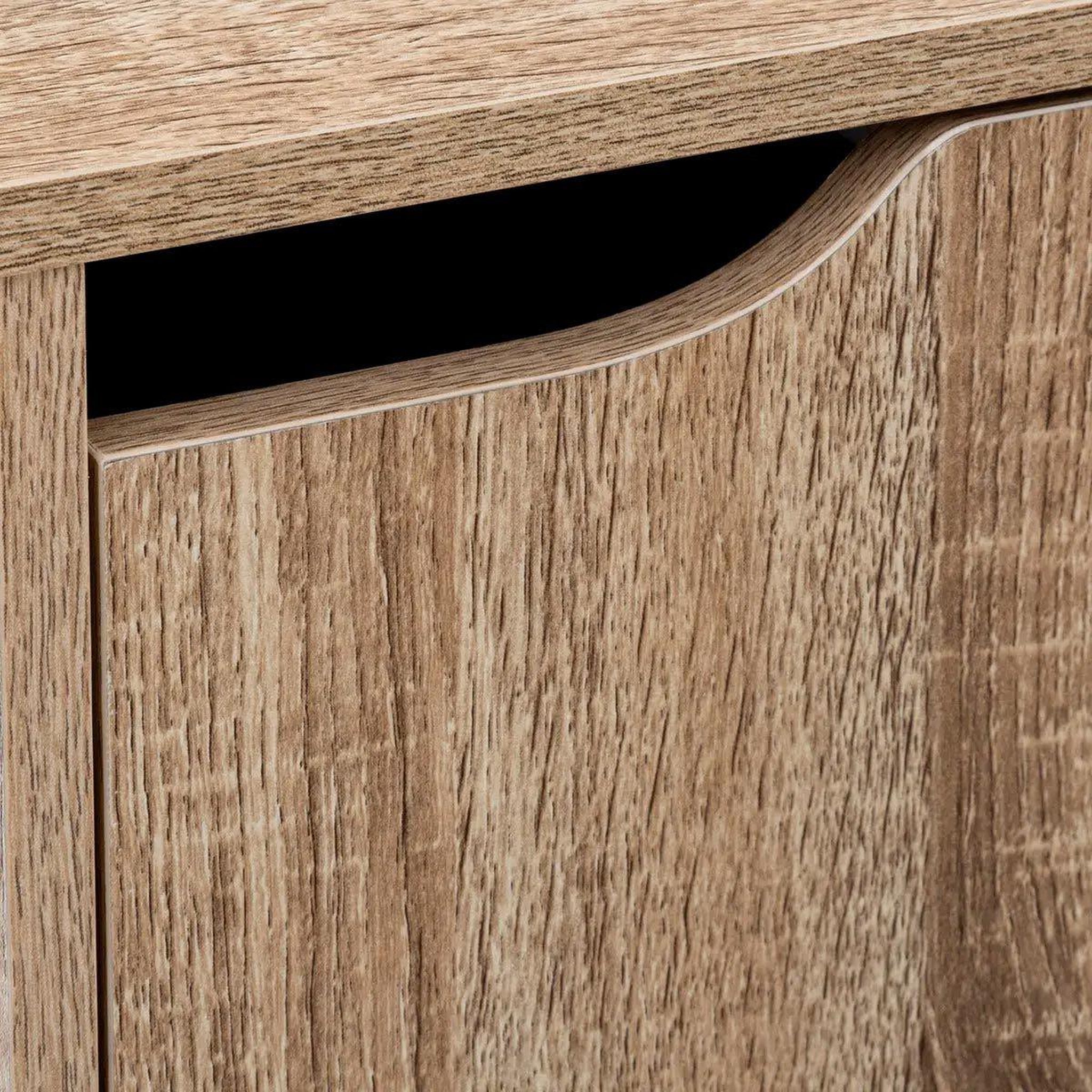 Voir la diapositive 3 : FIVE Étagère 6 cases design  mix n'modul  113cm naturel