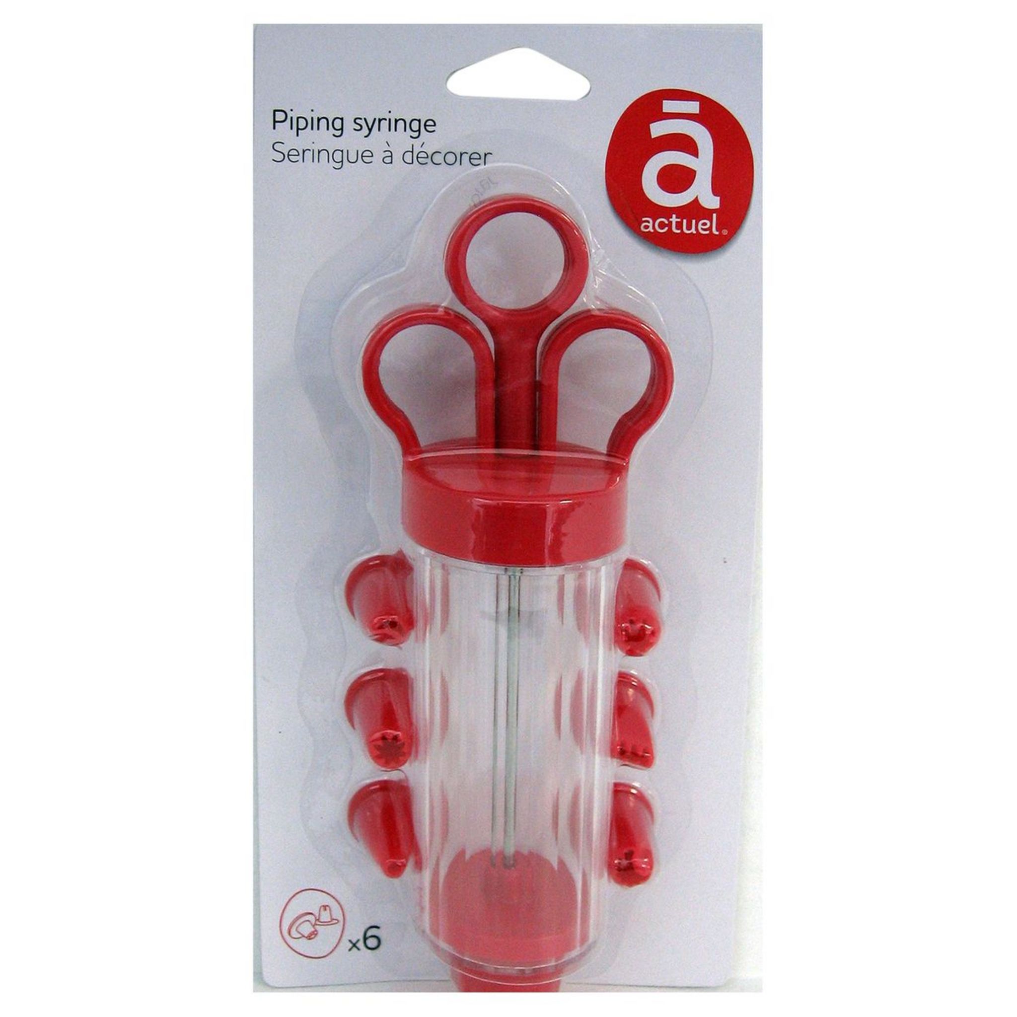 Kit De Décoration Pâtisserie - Seringue Avec 6 Douilles Et 12 Emporte-pièces - Réutilisable, Lavable - Pour Gâteaux Et Biscuits - 3