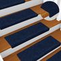 Voir la diapositive 5 : VIDAXL Tapis d'escalier autocollant 30 pcs marine 65x21x4 cm