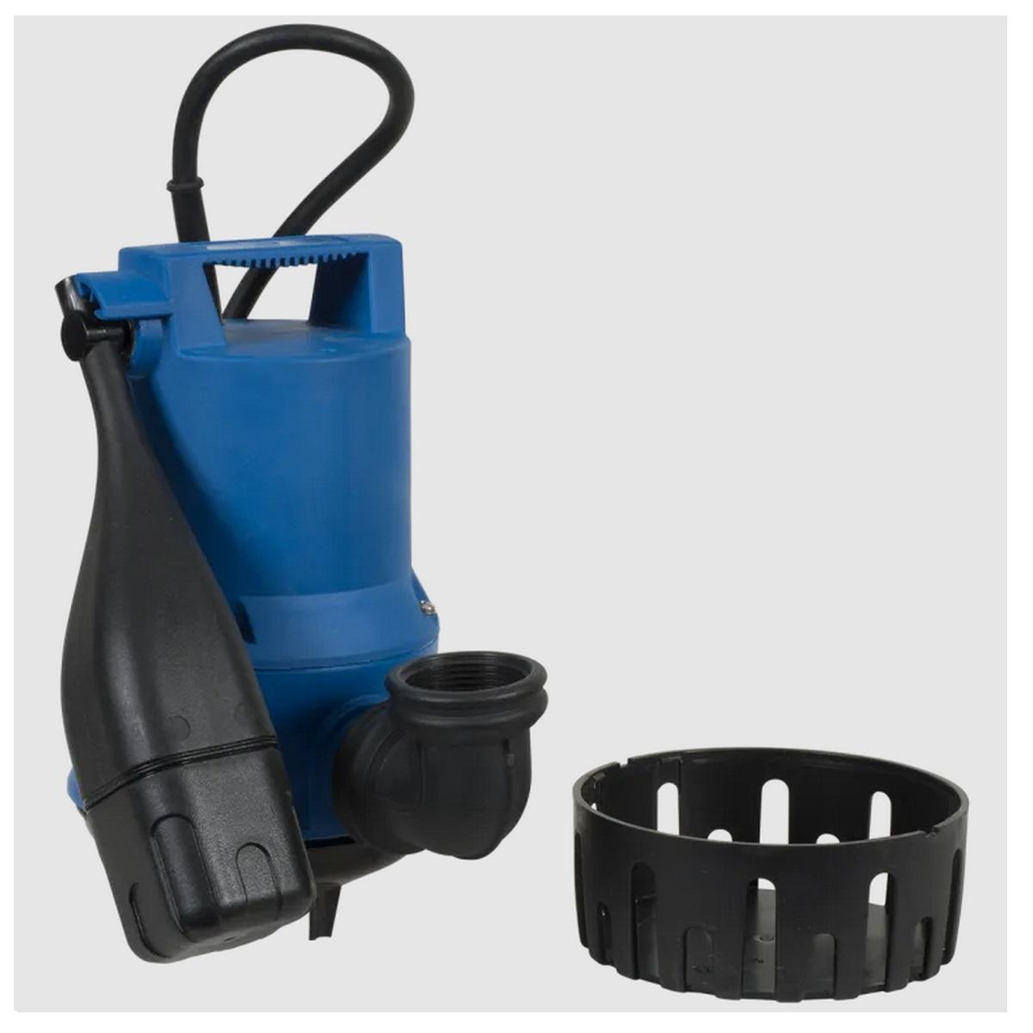 Voir la diapositive 2 : SFA Pompe vide-cave eaux chargeés 400w bleu - sanisub-005