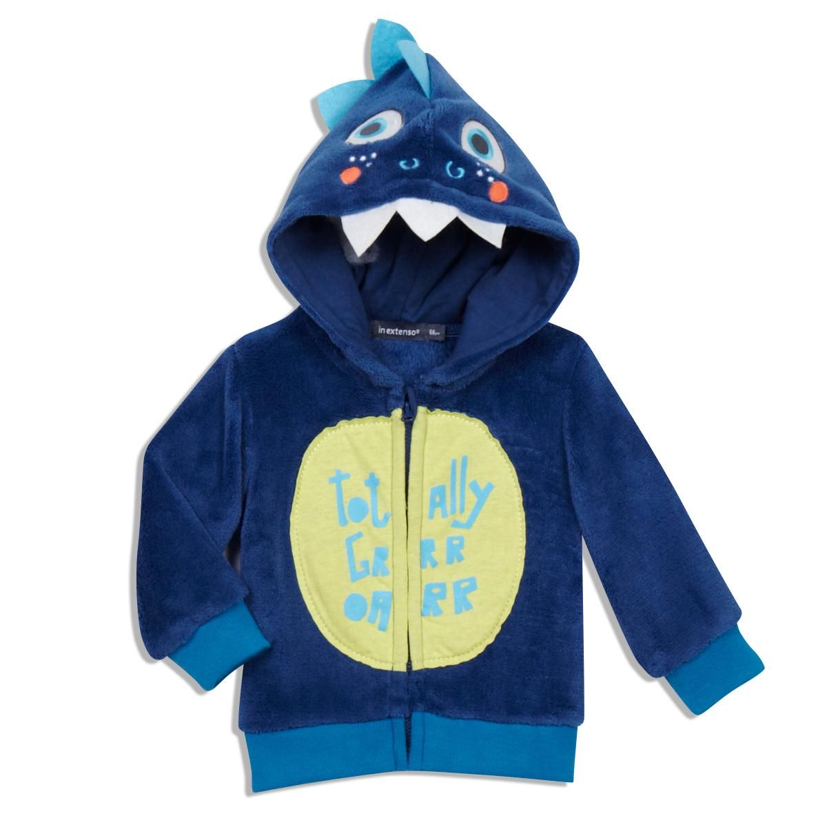 IN EXTENSO Cardigan peluche à capuche bébé 