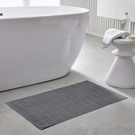TODAY Tapis de bain uni en coton 700 g/m². Coloris disponibles : Vert, Gris