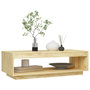 Voir la diapositive 4 : VIDAXL Table basse 110x50x33,5 cm bois de pin massif