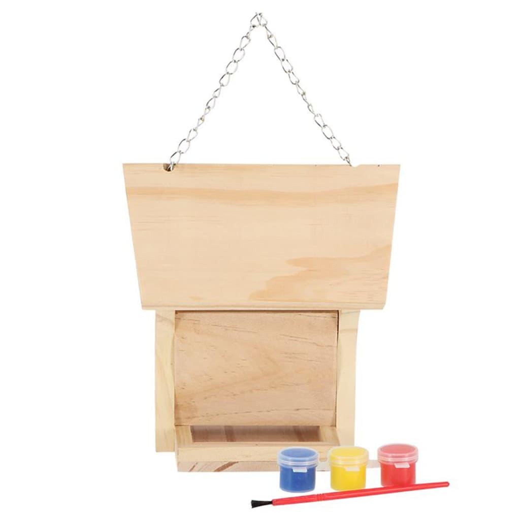 Voir la diapositive 1 : ESSCHERT DESIGN Esschert Design Mangeoire a oiseaux artisanale avec peinture