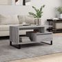 Voir la diapositive 1 : VIDAXL Table basse Sonoma gris 90x49x45 cm Bois d ingénierie