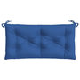 Voir la diapositive 5 : VIDAXL Coussins de banc de jardin lot de 2 bleu royal tissu oxford