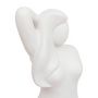 Voir la diapositive 2 : ATMOSPHERA Statuette Femme en Céramique  Soleya  28cm Blanc