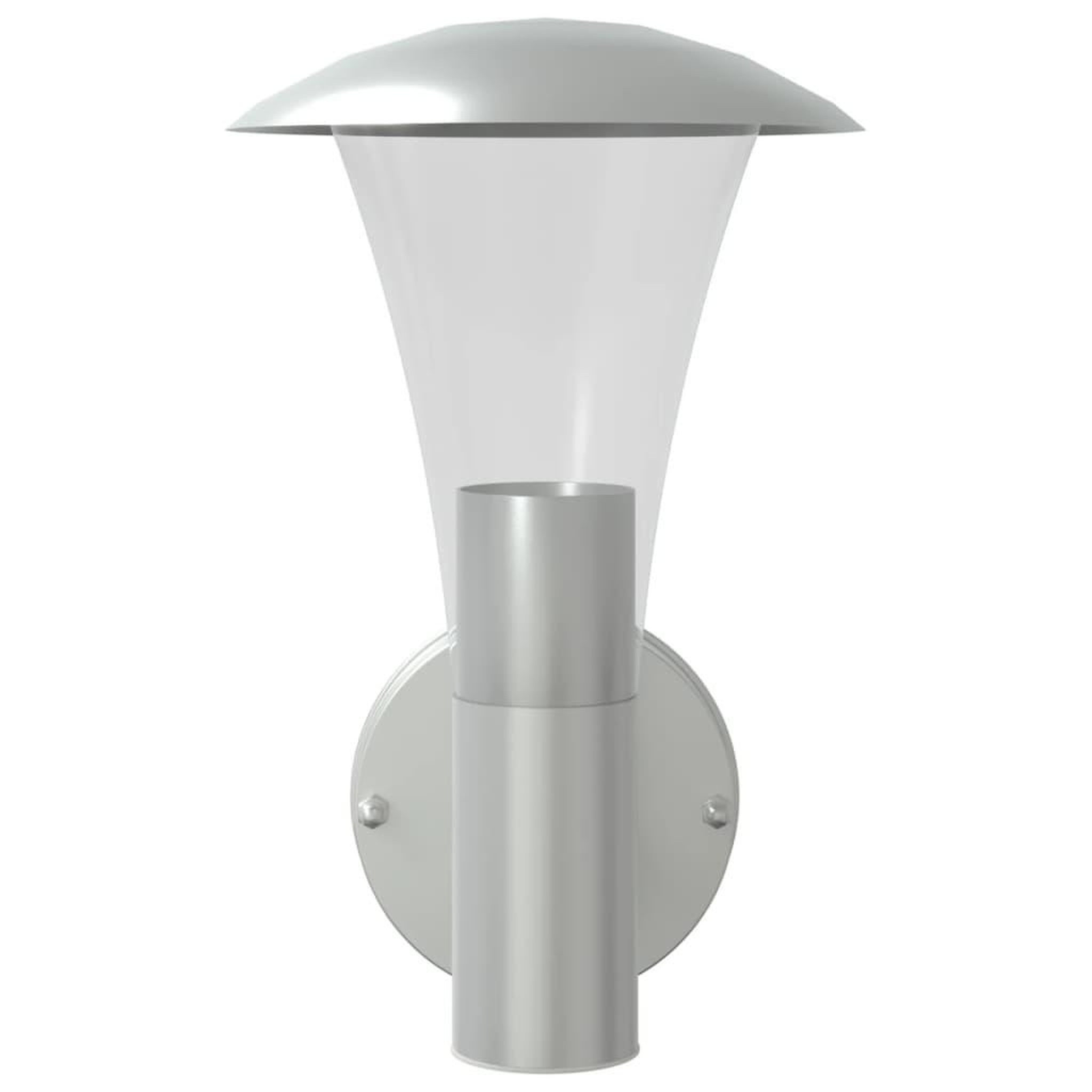 Voir la diapositive 4 : VIDAXL Applique murale d'exterieur argente acier inoxydable