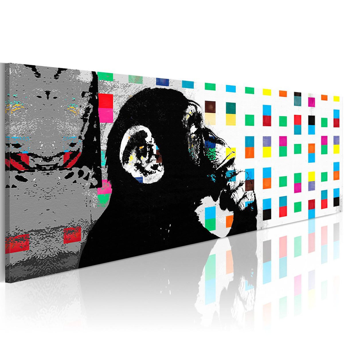 Paris Prix Tableau Imprimé  Banksy - the Thinker Monkey