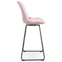 Voir la diapositive 3 : Paris Prix Tabouret de Bar Design  Mayaso  119cm Rose