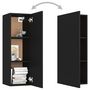 Voir la diapositive 5 : VIDAXL Ensemble de meubles TV 5 pcs Noir Bois d'ingenierie