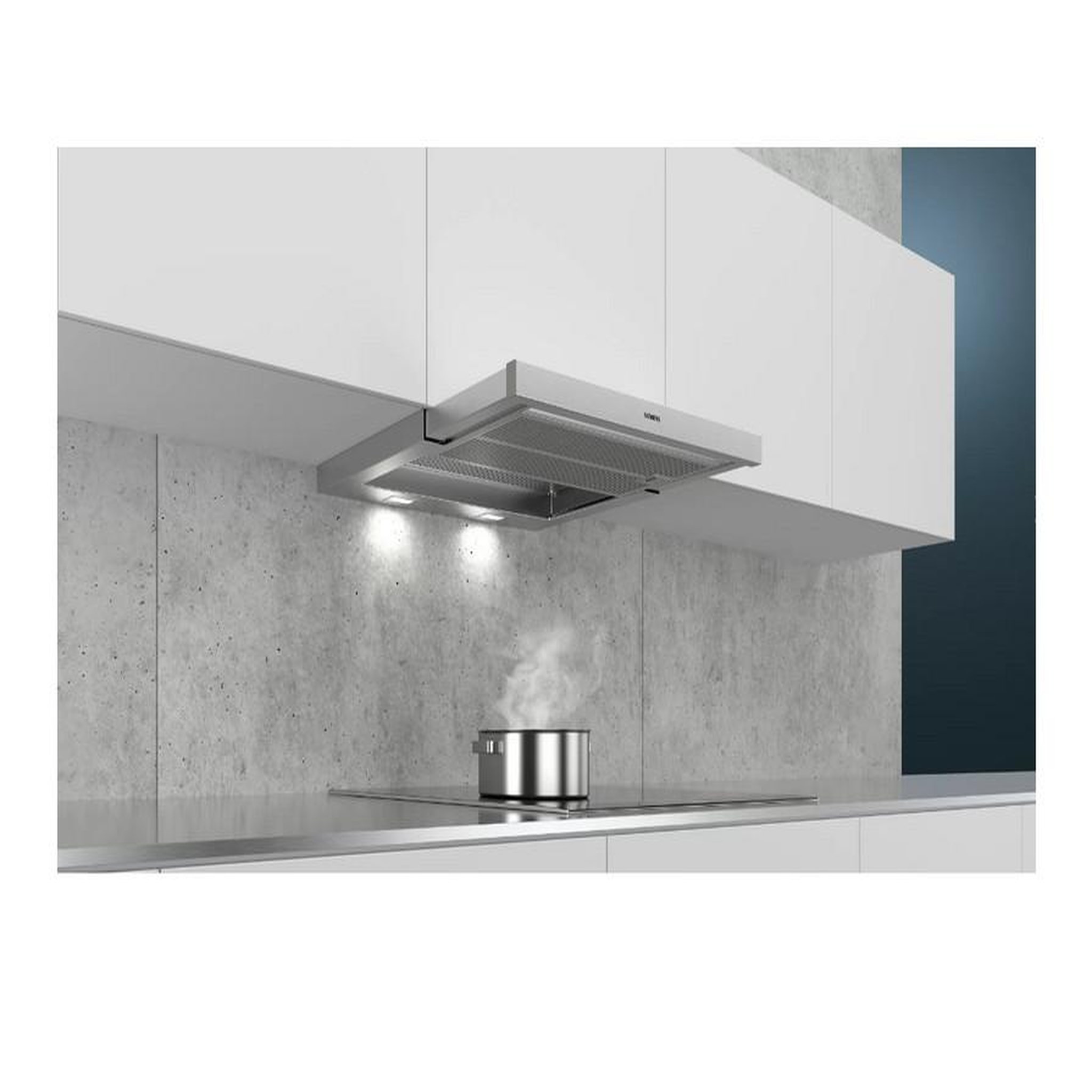 Voir la diapositive 5 : Siemens Hotte télescopique 60cm 392 m³/h inox - li67ra561