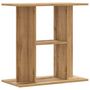 Voir la diapositive 6 : VIDAXL Support d aquarium chêne marron 60x30x60 cm bois d ingénierie