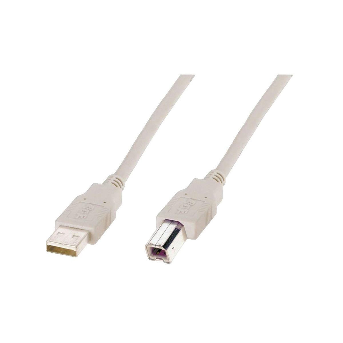 MECABOIS Câble USB mcab 4260134934923 Standard USB 2.0 Gris 5m