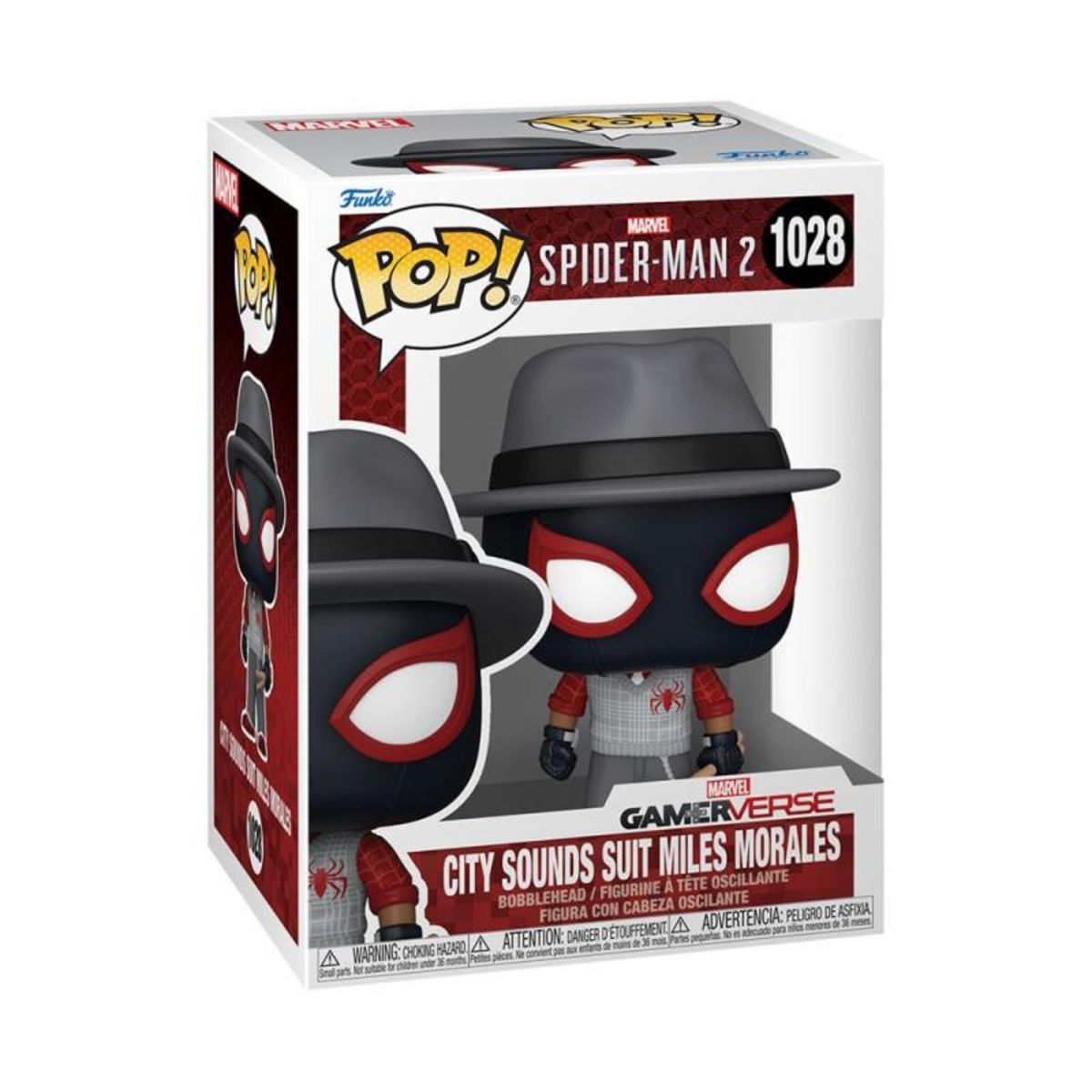 Funko Figurine Funko Pop Games Spider Man 2 VG City Sounds Miles
