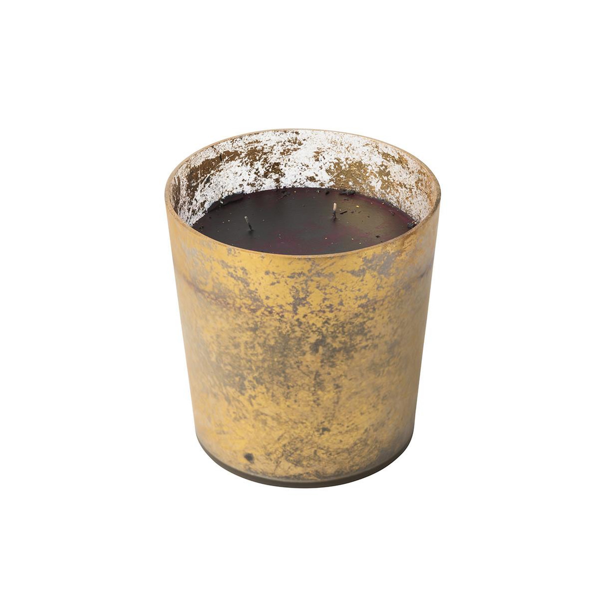 Voir la diapositive 3 : J-LINE Bougie parfumée  m-chic  21cm oud & amber