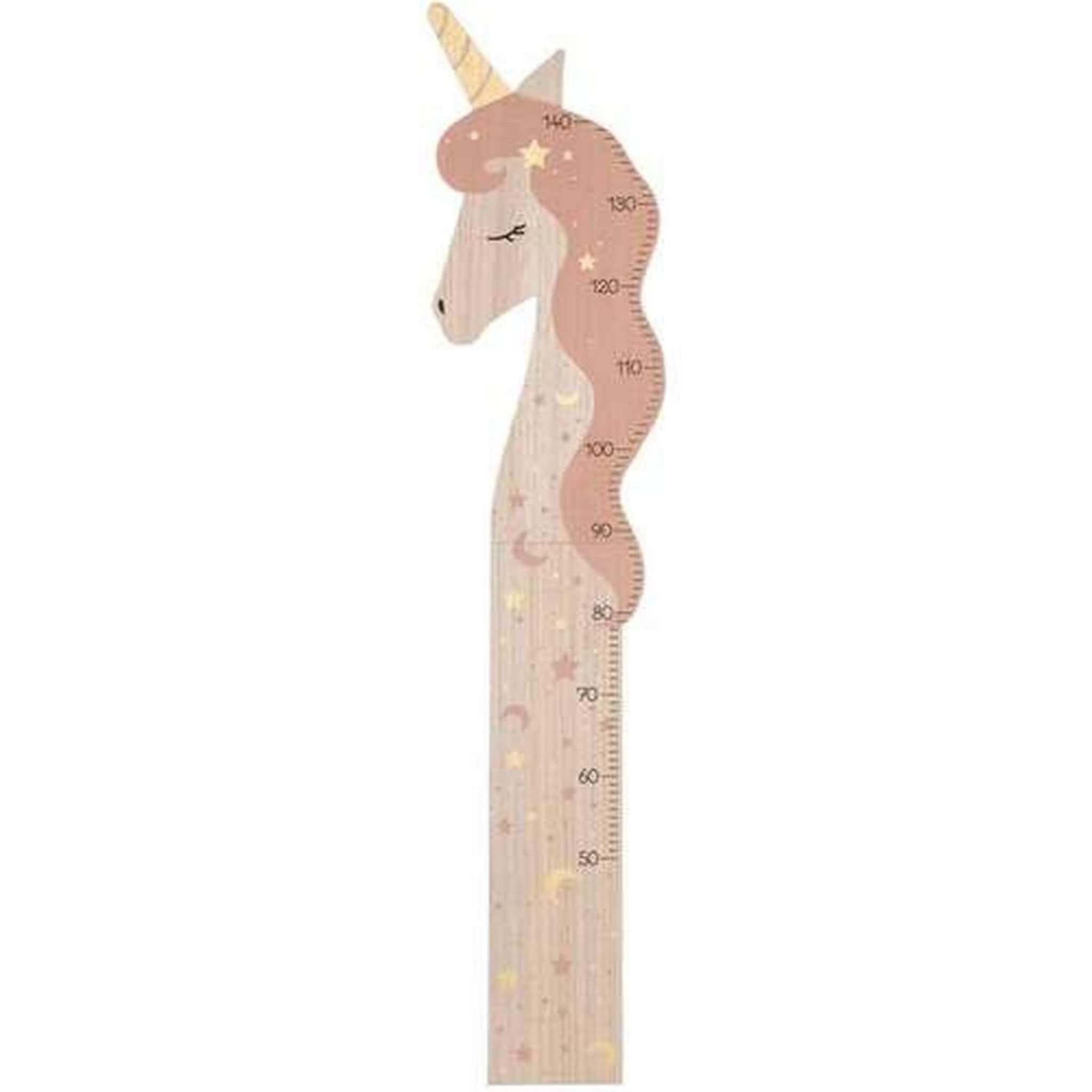 Goki 54869 Licorne à Pousser En Bois – Jouet à Tirer Ou Pousser, Hauteur 17 Cm, Pour Enfants Dès 12 Mois