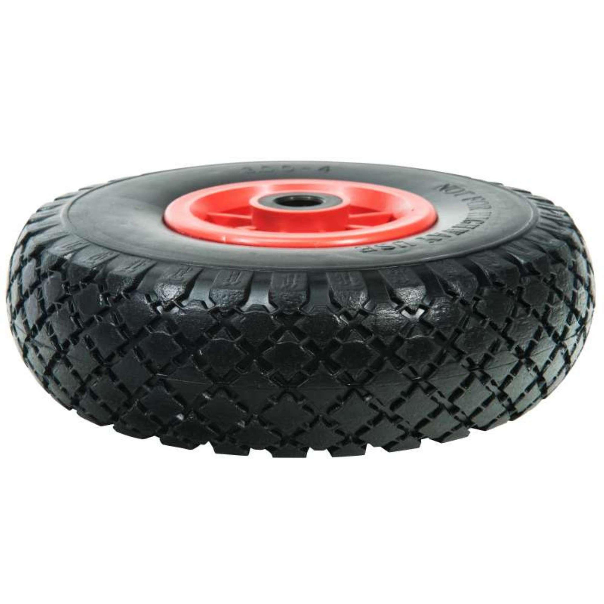 Voir la diapositive 4 :  Roue increvable 10''  260x75  Alésage 25mm Werkapro