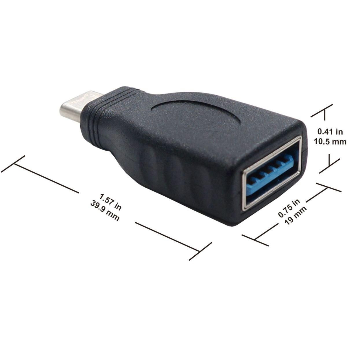 ESSENTIEL B Adaptateur USB A/USB C USB-A vers USB-C
