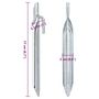 Voir la diapositive 6 : VIDAXL Piquets de tente 24pcs en forme de V 17cm Ø20mm acier galvanise