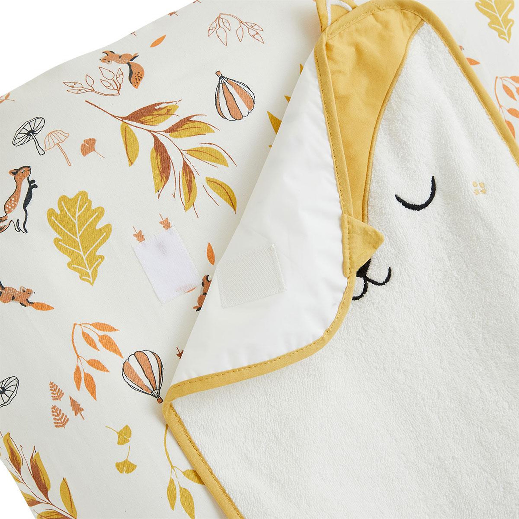 Voir la diapositive 3 : Petit Béguin Housse de matelas à langer + 2 tapis de change merlin