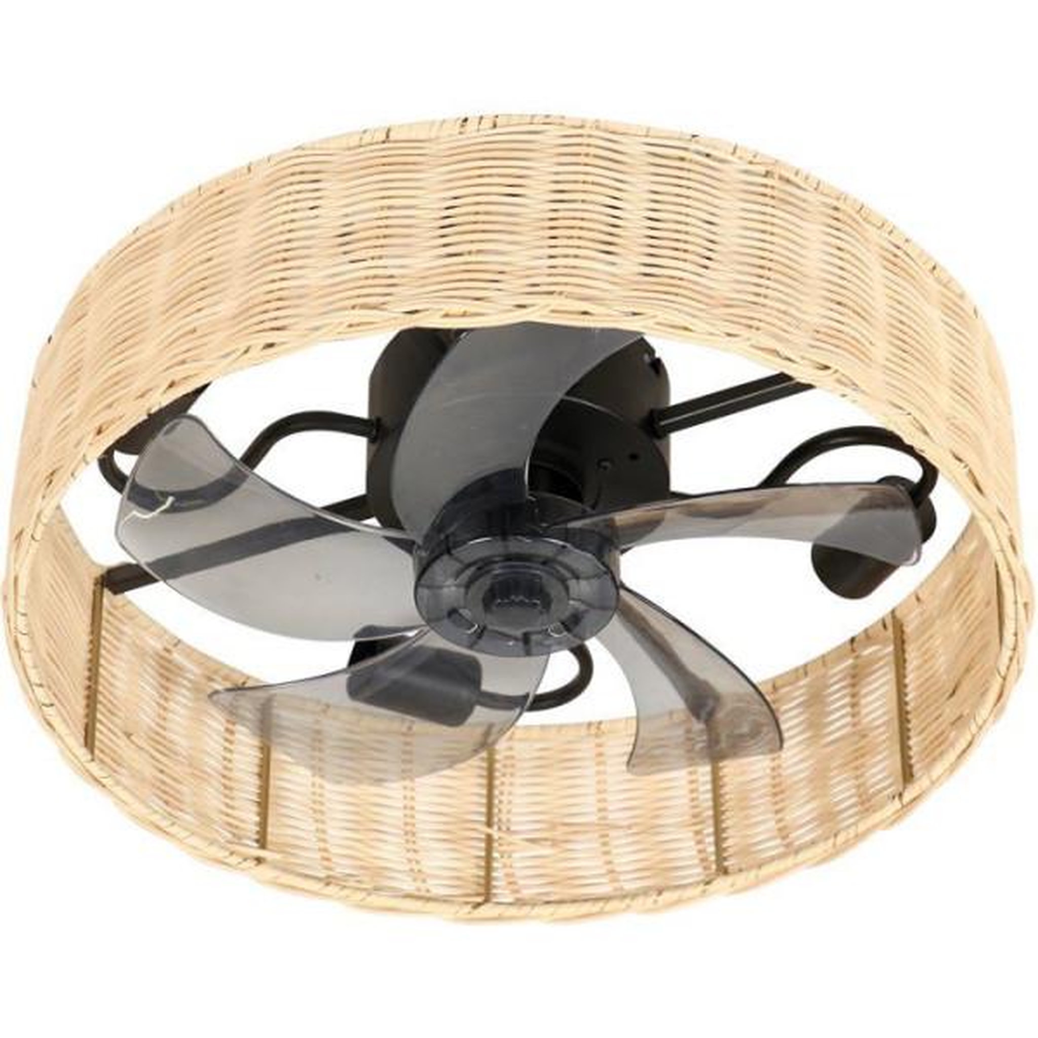 Farelek Ventilateur de Plafond - Plafonnier Ventilateur - Plafonnier - FARELEK - Alyzia 40 cm - Moteur DC