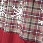 Voir la diapositive 6 : STOF Rideau à œillets 140x260 cm Megève rouge coton