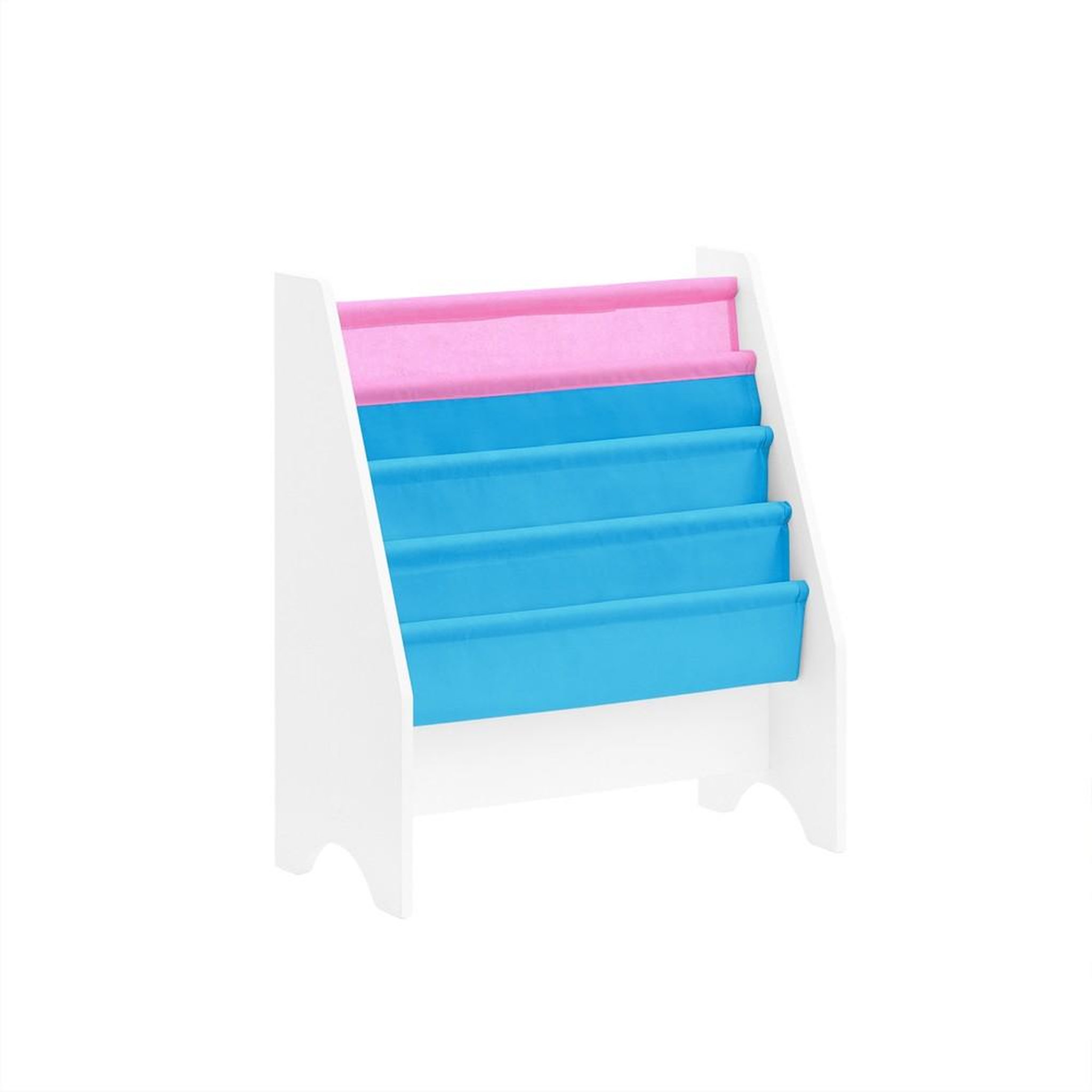 SOBUY SoBuy - Bibliothèque Enfant à 4 compartiments - Moderne - FRG225. Coloris disponibles : Blanc