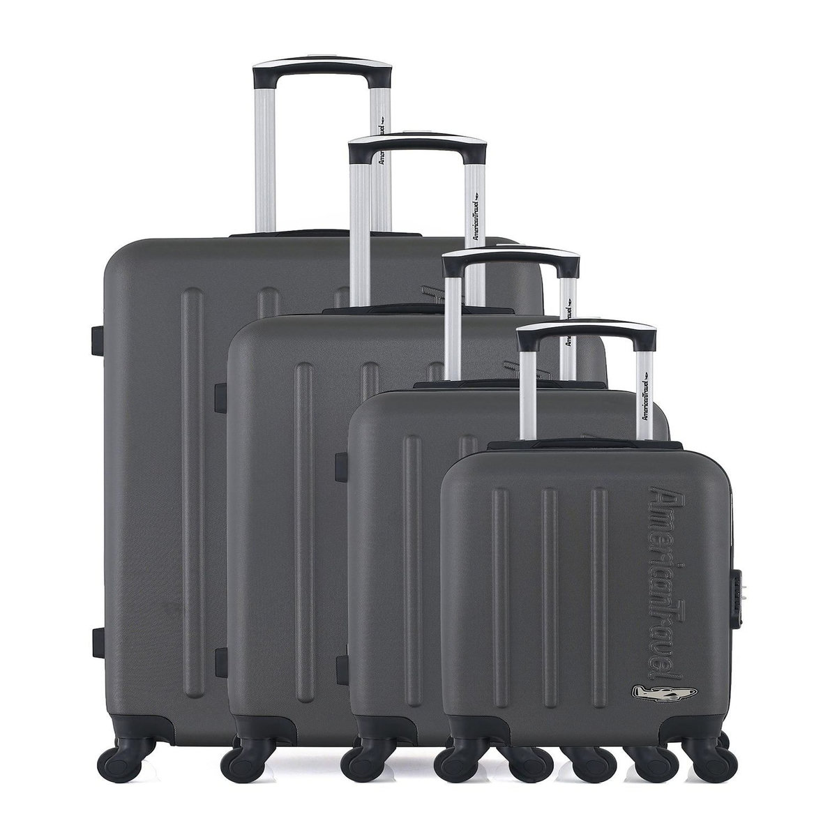 AMERICAN TRAVEL AMERICAN TRAVEL - Set de 4 Valises BRONX-M 75 cm 4 Roues