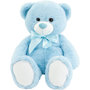 Voir la diapositive 1 : One Two Fun Ours en peluche - 50 cm - Bleu