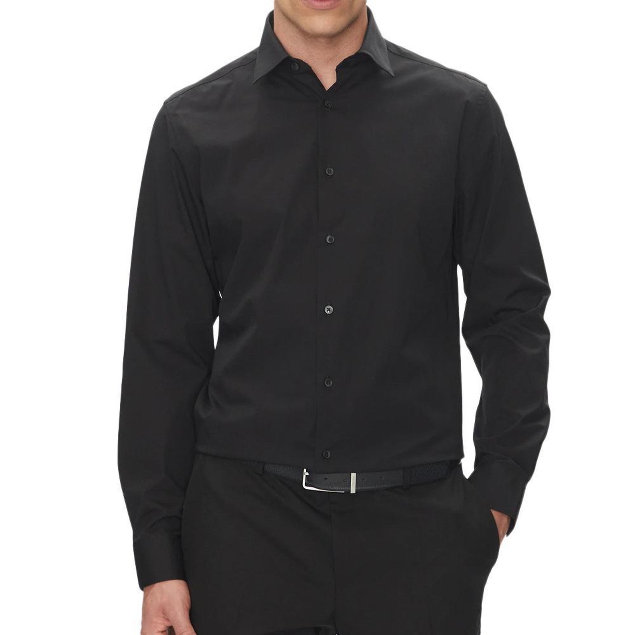 CALVIN KLEIN JEANS Chemise Noire Homme Calvin Klein Jeans LV019EU001. Coloris disponibles : Noir