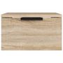 Voir la diapositive 4 : VIDAXL Tables de chevet murales 2 pcs Chene sonoma 34x30x20 cm