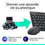 Voir la diapositive 5 : Logitech Clavier + Souris MK295 Silent Wireless Combo