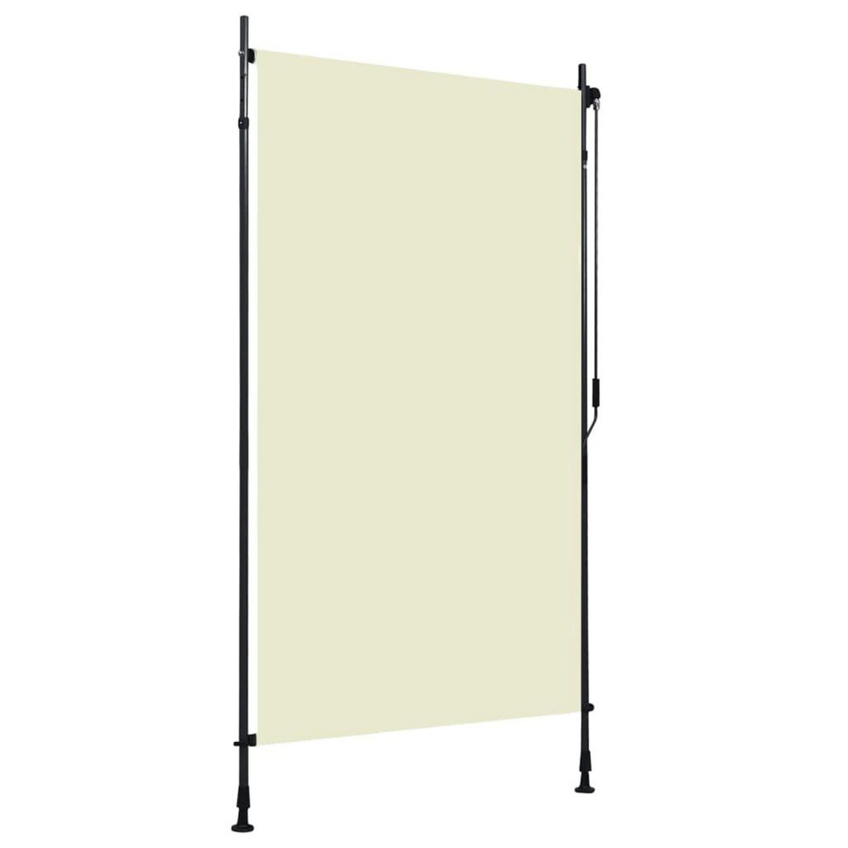 VIDAXL Store roulant d'exterieur 120 x 270 cm Creme