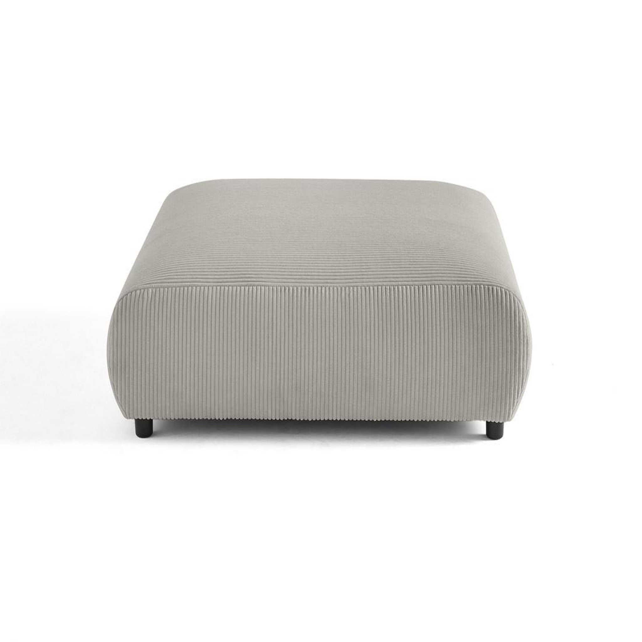 Voir la diapositive 3 : LISA DESIGN Garance - grand pouf modulable - en velours côtelé