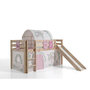 Voir la diapositive 4 : Paris Prix Pack - Lit Enfant Toboggan, Tente, Tunnel & 3 Pochettes  Pino Birdy  Naturel