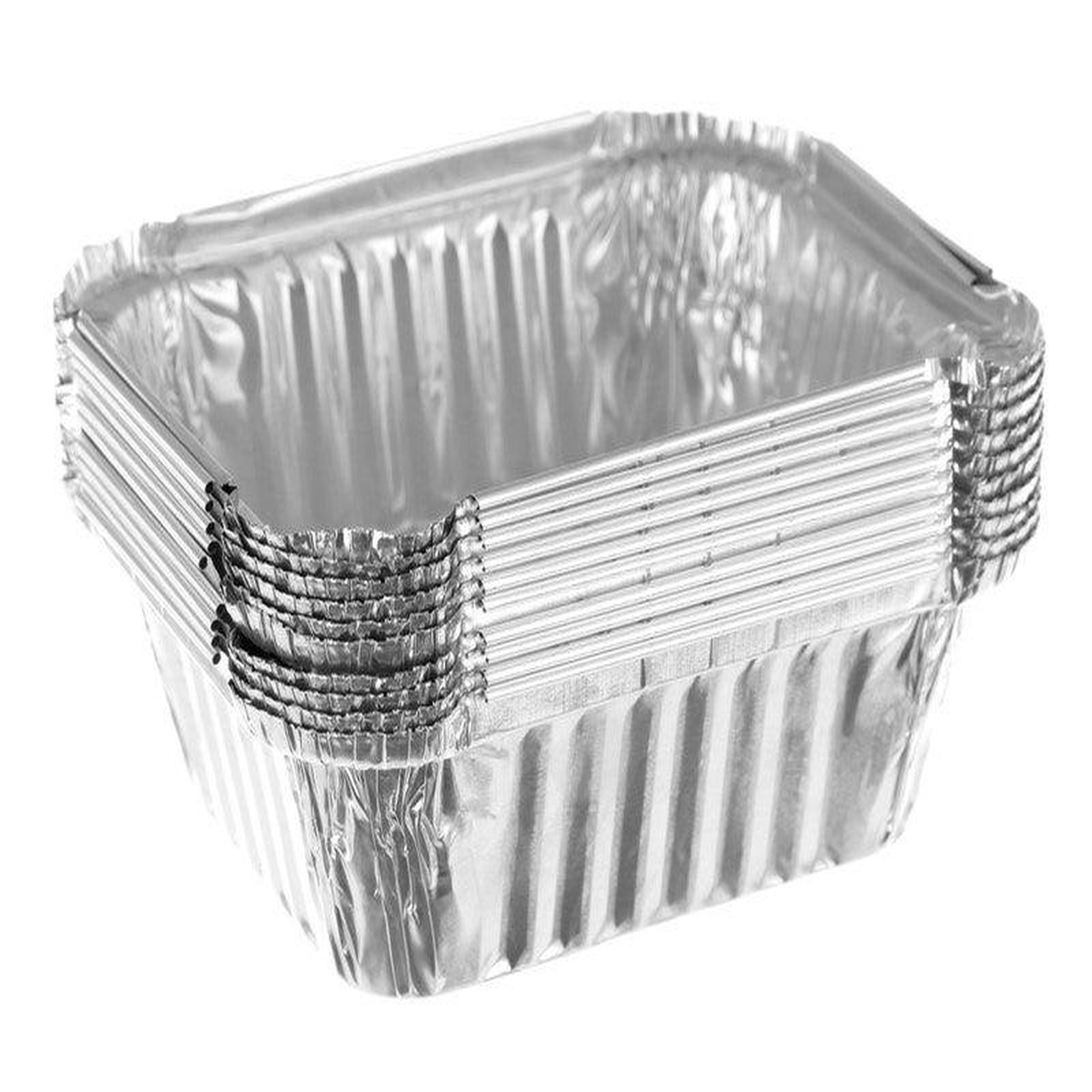 CENTRALE BRICO Lot de 10 barquettes aluminium 0.5L